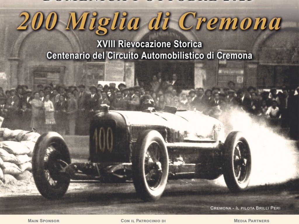 200 MIGLIA DI CREMONA - Trofeo ASI Formula Crono - 1 ottobre 2023